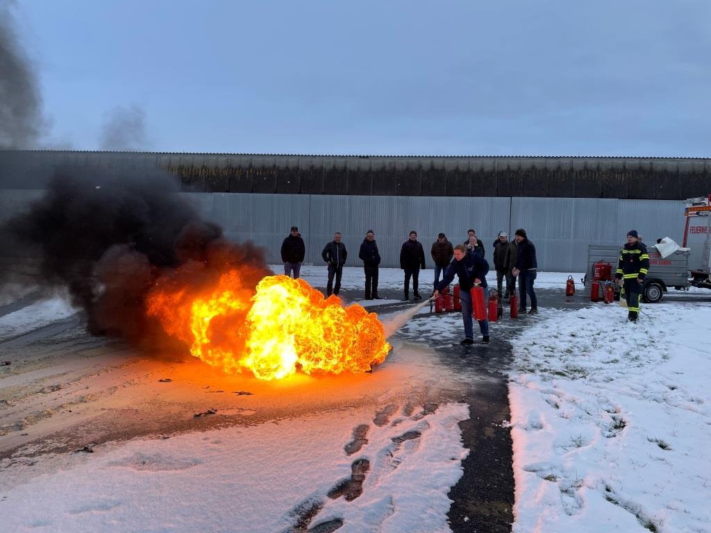 Feuerlöscherunterweisung